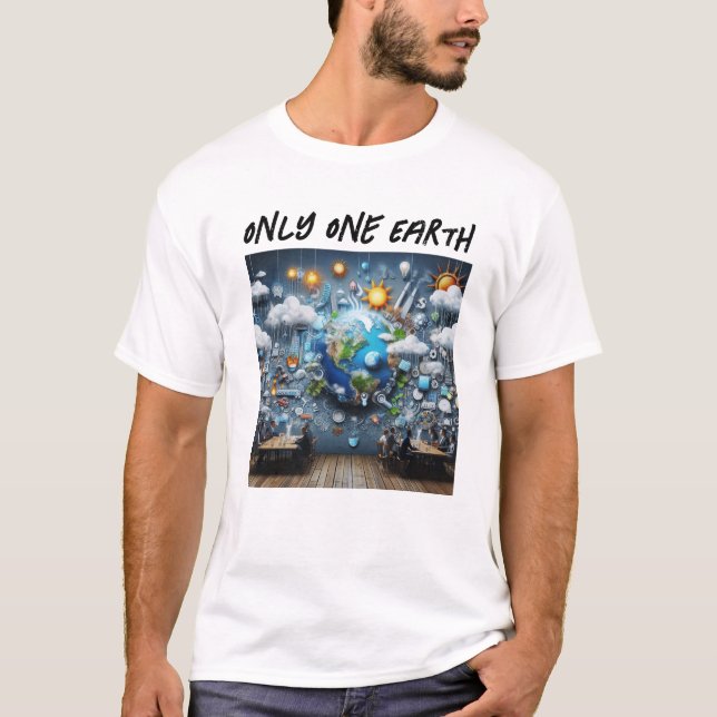 Apenas Uma Terra Camiseta (Frente)