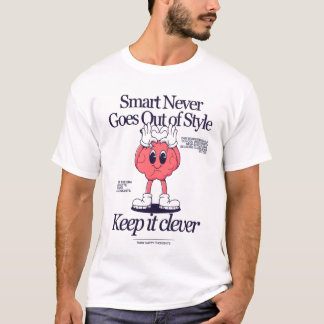 "Apenas Vibrações Inteligentes – Camiseta Gráfica