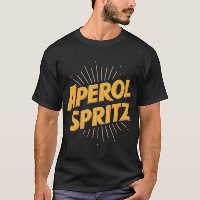 Aperol Spritz Cocktail Classic T-Shirt (Frente)
