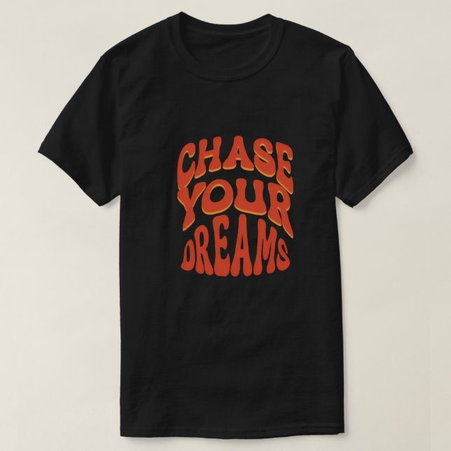 Aperte Sua Camiseta Sonhos (Frente do Design)