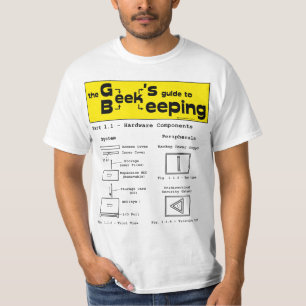 Apicultura do geek (hardware) - t-shirt branco