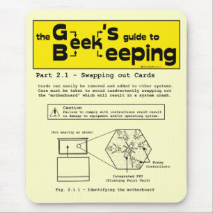 Apicultura do geek (que troca cartões) - Mousepad