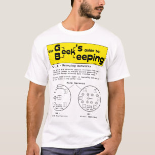 Apicultura do geek (redes) - t-shirt branco