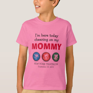 Aplausos personalizados dos miúdos na camisa do