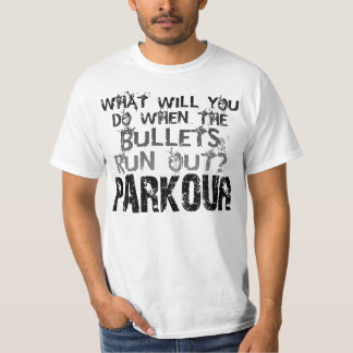 Apocalipse do ZOMBI - camisa de PARKOUR