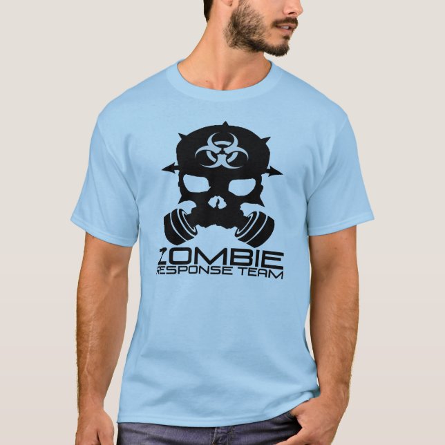 Apocalipse do zombi - t-shirt da equipe da (Frente)