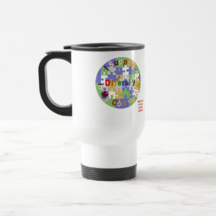 Apoiar a diversidade comunitária II Caneca de viag