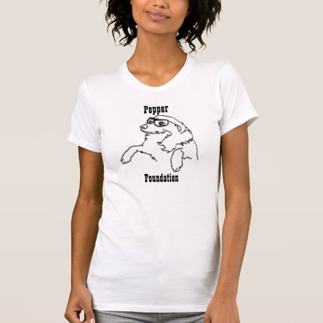 APOIAR A FUNDAÇÃO PEPPER RAD T-SHIRTS - PRESENTES (Frente)