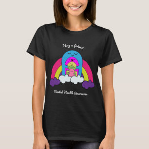 Apoiar Camiseta de Sensibilização para a Saúde Men