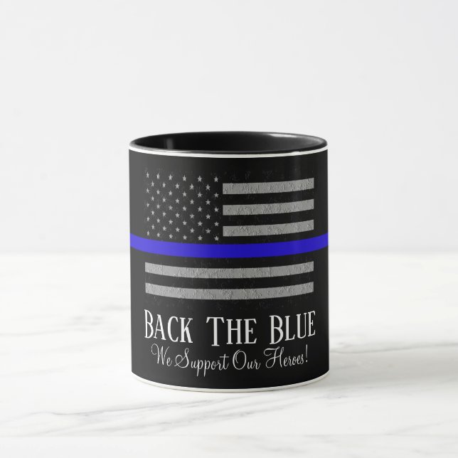 APOIE O AZUL CANECA DE APOIO POLICIAL (Centro)