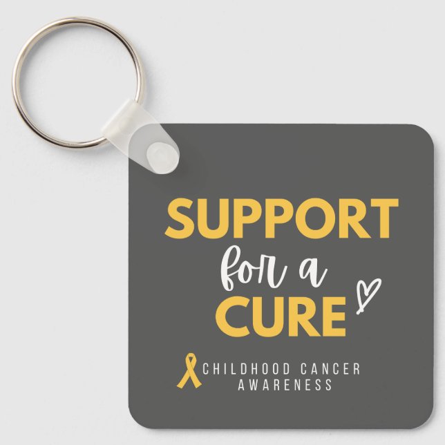 apoio à cura da Chaveiro de cancer (Frente)