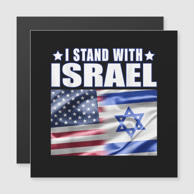 Apoio a Israel Eu Estou com Israel  (Frente/Verso)