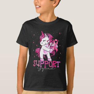 Apoio ao cancer de mama Esquadrão Camisa Cancer
