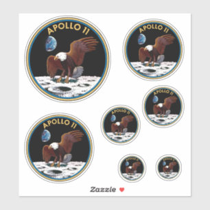 Apollo 11 - Embalagem com adesivo