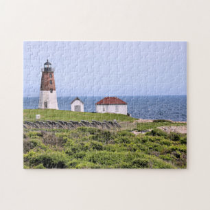Aponte o farol de Judith, Rhode - quebra-cabeça d