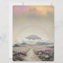 Após a chuva (Arte de Paisagem Japonesa com Aquare