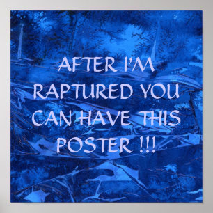 Após a Raptura, dê Poster fora