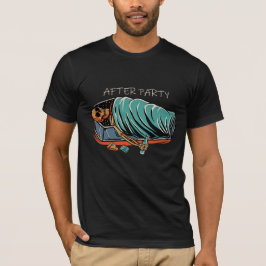 Após as vibrações do partido | T-Shirt Engraçado F