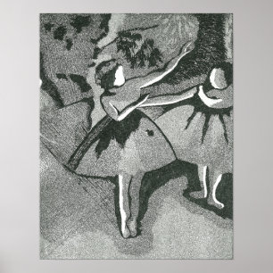 após o impressão gravura a água-forte de Dagas