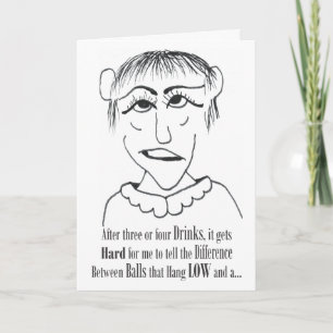 Após três ou quatro bebidas - Cartão de Amizade