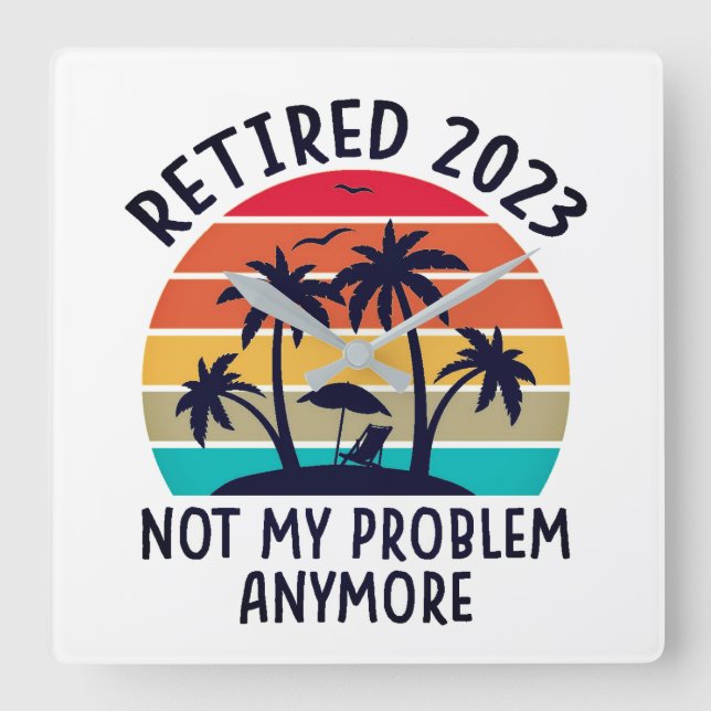 Aposentação de Relógio de Parede (Frente)