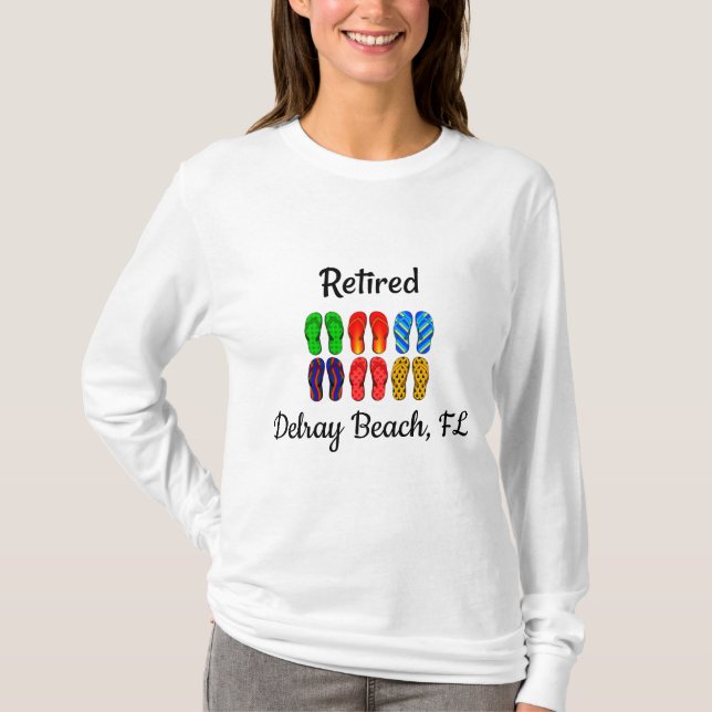 Aposentado - Delray Beach, FL, T-Shirt (Frente)