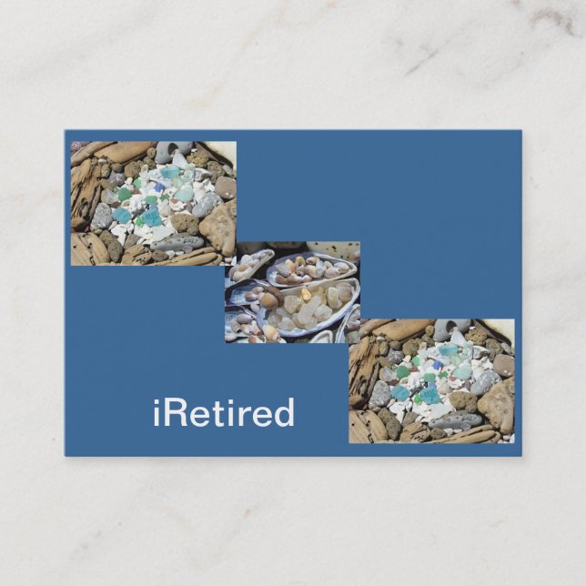 aposentadoria azul iRetired da praia dos cartões (Frente)