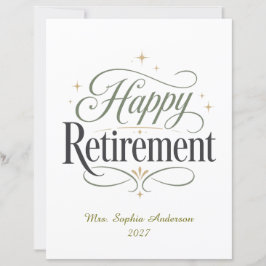 Aposentadoria Feliz Nome Personalizado