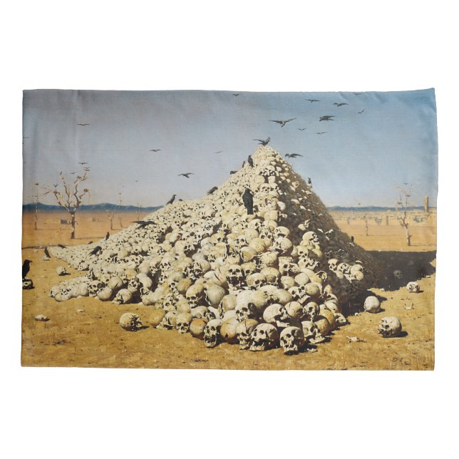 Apoteose da Guerra (morte e destruição) (crânios) (Verso)