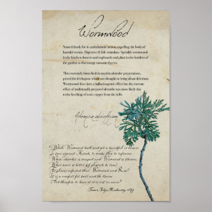 Apothecary Herbal Poster de altura