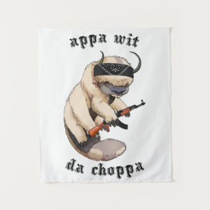 Appa Com A Tapeçaria Choppa