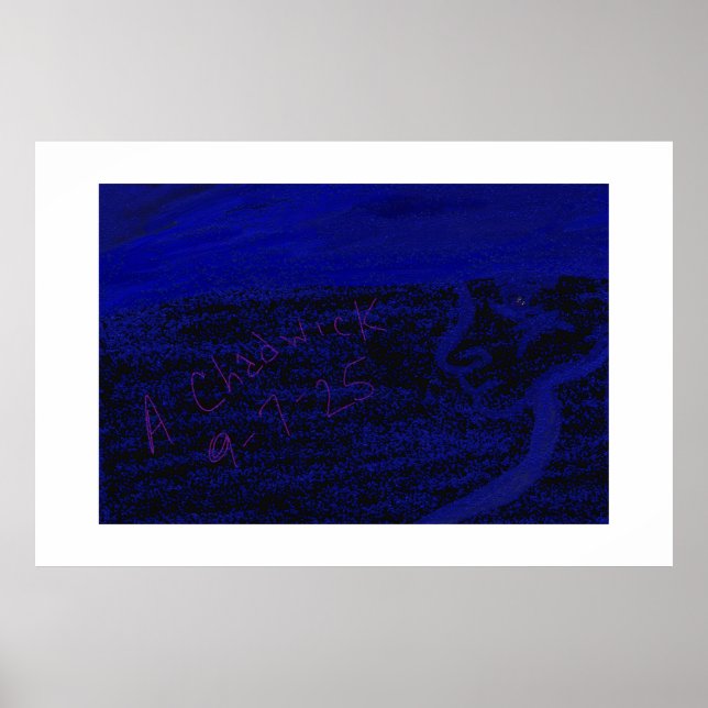 Apparition in the Sea Poster (Frente)