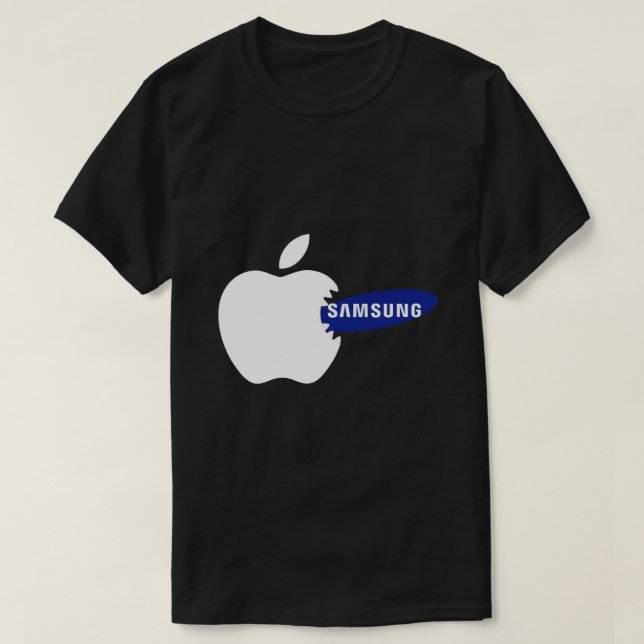 Apple beats samsung Essential T-Shirt (Frente do Design)
