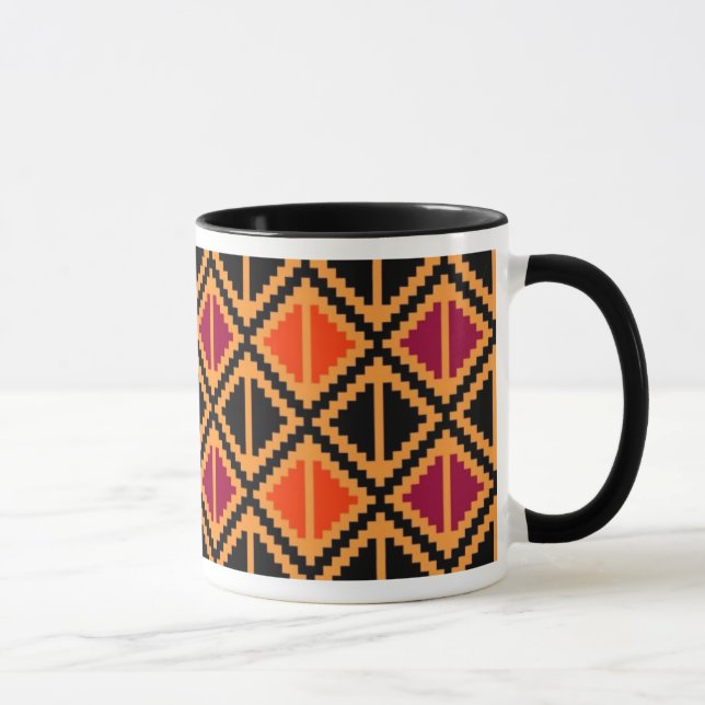 "Apple corta" a caneca - laranja (Direita)