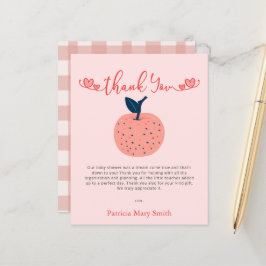 Apple de orçamento do nosso Cartões de agradecimen