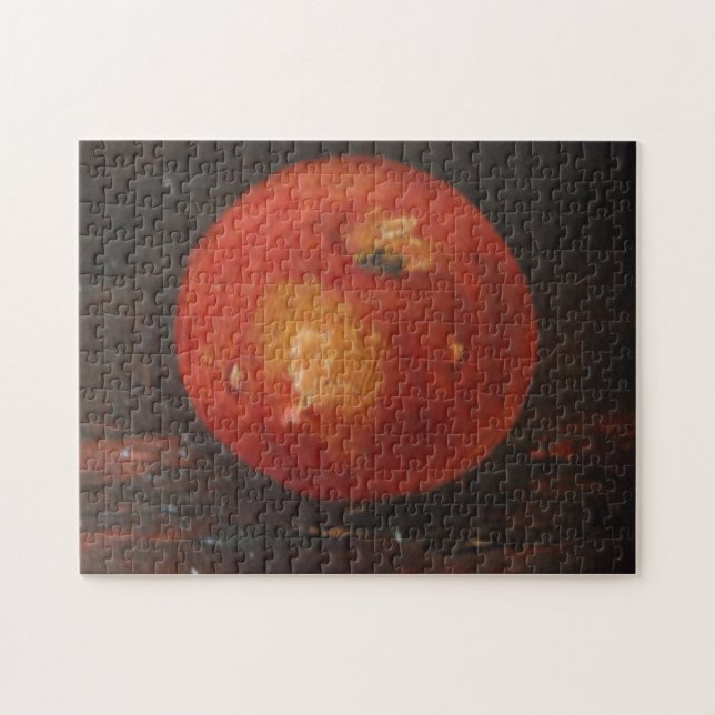 Apple de pintura de quebra-cabeça Ann Hayes (Horizontal)