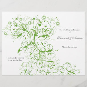 Apple Green Love Bird Swirls Program