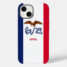 Apple iPhone 14 Case-Mate, bandeira de Iowa