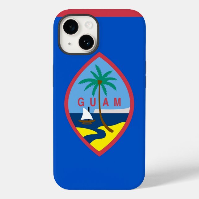Apple iPhone 14 Case-Mate, Guam (Verso)
