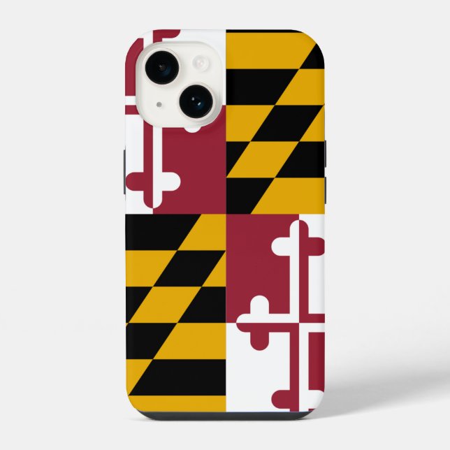 Apple iPhone 14 Case-Mate, Maryland flag (Verso)