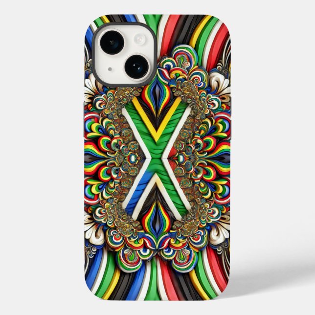 Apple iPhone 14 Case-Mate South African Colors (Verso)