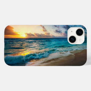 Apple iPhone 14 Case-Ocean Beach Sunset