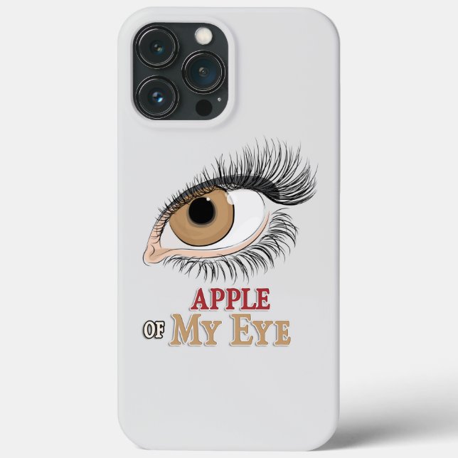 Apple of My Eyelashes Art (Verso)