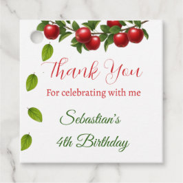 Apple of Our Eye Obrigado a Favorecer Etiquetas