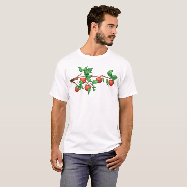 Apple Tree Branch T-Shirt (Frente Completa)