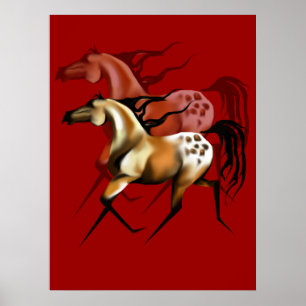Appy de funcionamento sombreou o poster