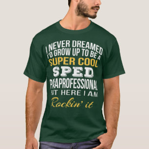 Apreciação da camisa Paraprofissional de SPED en