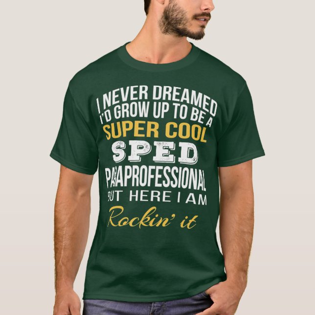 Apreciação da camisa Paraprofissional de SPED engr (Frente)