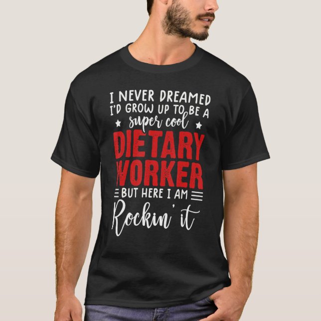 apreciação do auxílio alimentar - camisa engraçada (Frente)