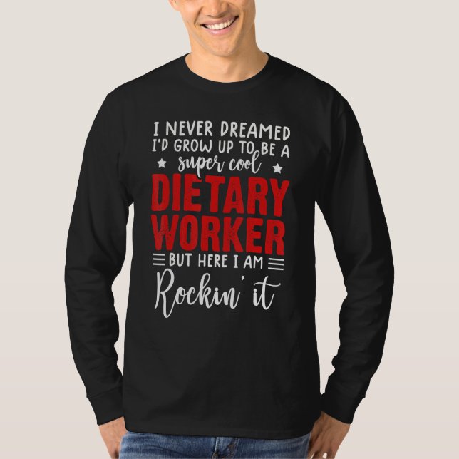apreciação do auxílio alimentar - camisa engraçada (Frente)